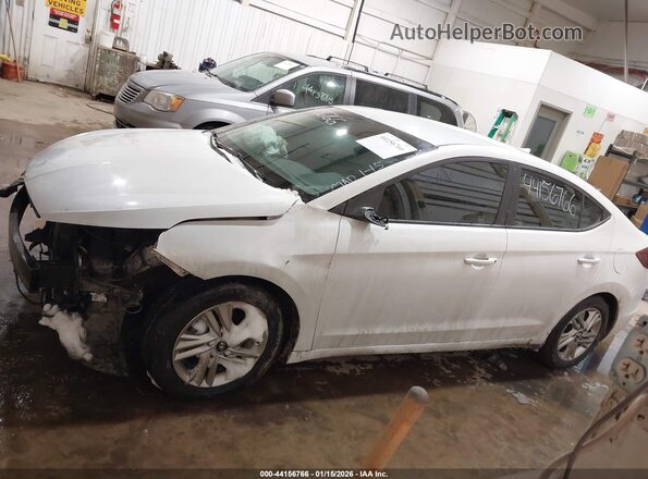 5NPD84LF3KH491669 2019 HYUNDAI ELANTRA White 