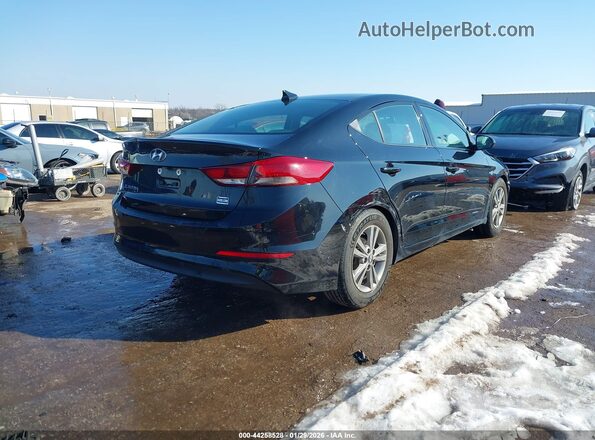 5NPD84LF4JH321478 2018 HYUNDAI ELANTRA Black Հետևի աջ