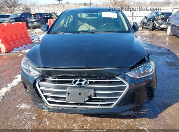 5NPD84LF4JH321478 2018 HYUNDAI ELANTRA Black Սարքավորումների վահանակի տեսք