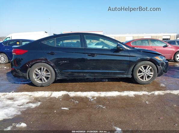 5NPD84LF4JH321478 2018 HYUNDAI ELANTRA Black Սալոնի հետևի տեսք