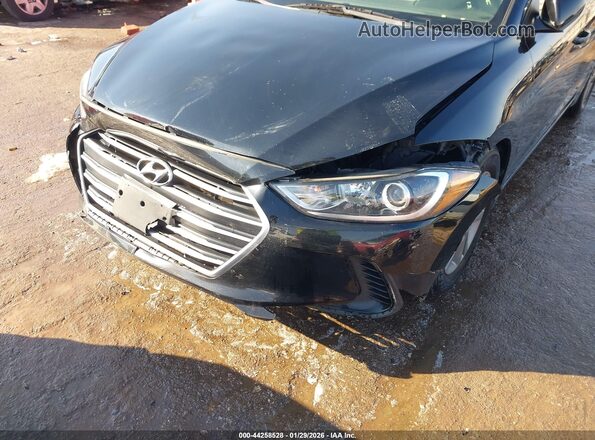5NPD84LF4JH321478 2018 HYUNDAI ELANTRA Black Դիմացի տեսք