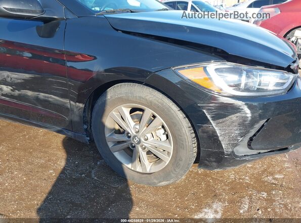 5NPD84LF4JH321478 2018 HYUNDAI ELANTRA Black 