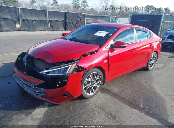 5NPD84LF4LH541223 2020 HYUNDAI ELANTRA Красный 