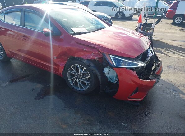 5NPD84LF4LH541223 2020 HYUNDAI ELANTRA Красный 