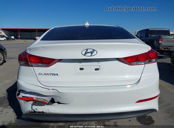 5NPD84LF5JH332523 2018 HYUNDAI ELANTRA White 