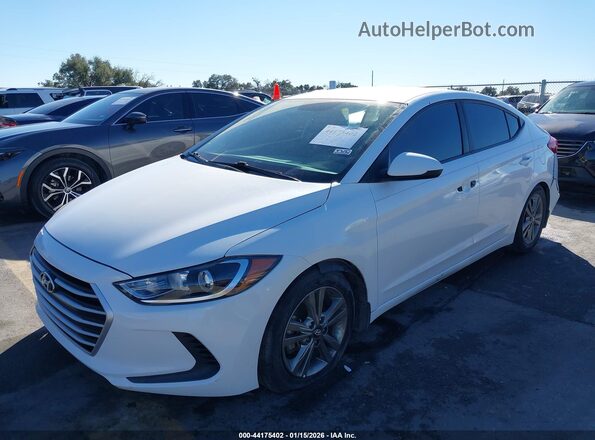 5NPD84LF5JH332523 2018 HYUNDAI ELANTRA White Przód lewy