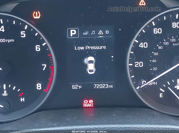 5NPD84LF5JH332523 2018 HYUNDAI ELANTRA White Widok wnętrza 360 stopni