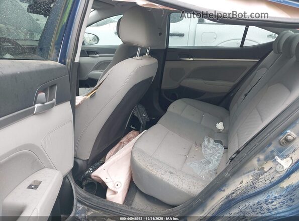 5NPD84LF5LH601672 2020 HYUNDAI ELANTRA Dark Blue Widok naklejki z numerem VIN