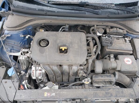 5NPD84LF5LH601672 2020 HYUNDAI ELANTRA Dark Blue Widok z tyłu