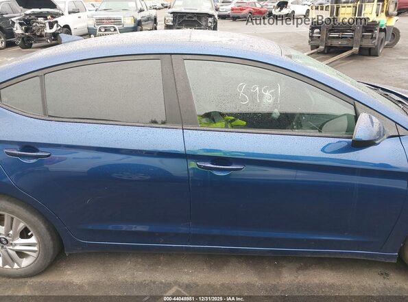 5NPD84LF5LH601672 2020 HYUNDAI ELANTRA Dark Blue Widok wnętrza 360 stopni