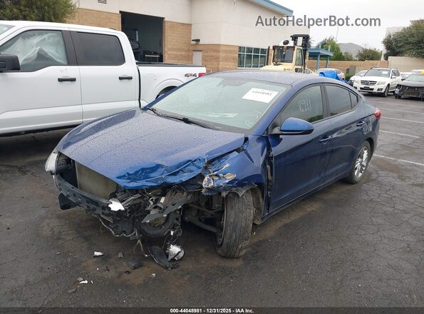5NPD84LF5LH601672 2020 HYUNDAI ELANTRA Dark Blue Przód lewy