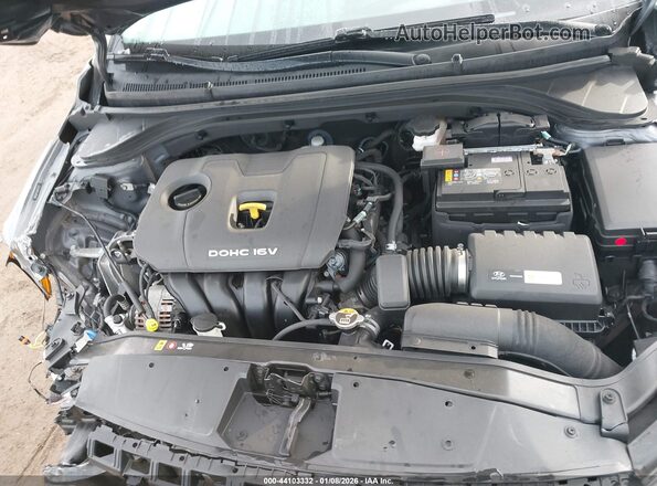 5NPD84LF6JH277273 2018 HYUNDAI ELANTRA Серый Вид сзади