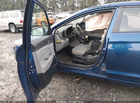 5NPD84LF6JH353414 2018 HYUNDAI ELANTRA Blue Սալոնի դիմացի տեսք