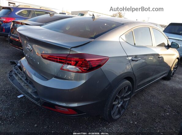 5NPD84LF7LH505655 2020 HYUNDAI ELANTRA Gray 