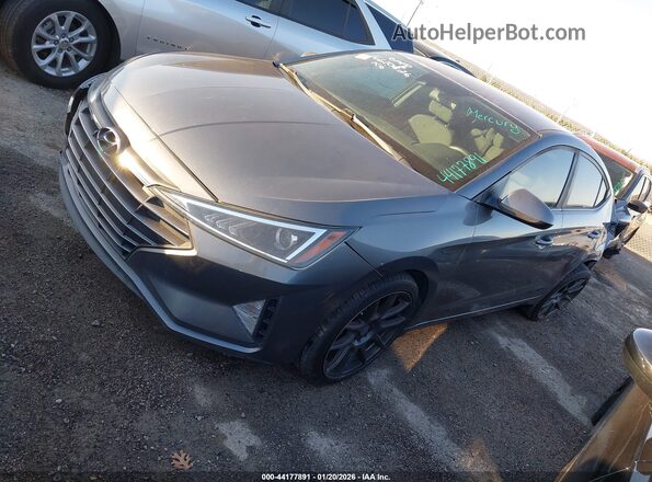 5NPD84LF7LH505655 2020 HYUNDAI ELANTRA Gray 