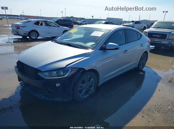 5NPD84LF8HH156531 2017 HYUNDAI ELANTRA Red Front left