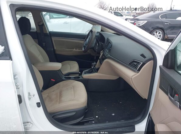 5NPD84LF8HH211639 2017 HYUNDAI ELANTRA White Սալոնի դիմացի տեսք