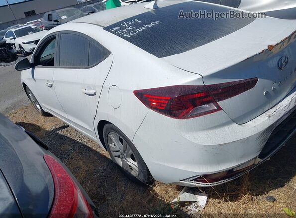 5NPD84LF8LH631300 2020 HYUNDAI ELANTRA White უკანა მარცხენა