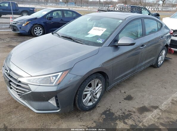 5NPD84LF9LH525731 2020 HYUNDAI ELANTRA Gray Przód lewy