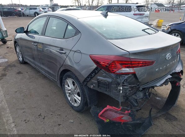 5NPD84LF9LH525731 2020 HYUNDAI ELANTRA Gray Tył lewy
