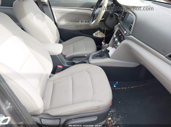 5NPD84LF9LH525731 2020 HYUNDAI ELANTRA Gray Widok wnętrza z przodu