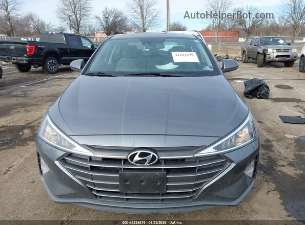 5NPD84LF9LH525731 2020 HYUNDAI ELANTRA Gray Widok zestawu wskaźników
