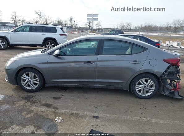 5NPD84LF9LH525731 2020 HYUNDAI ELANTRA Gray Widok wnętrza 360 stopni