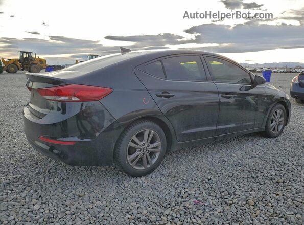 5NPD84LFXHH028985 2017 HYUNDAI ELANTRA Black Trasero derecho