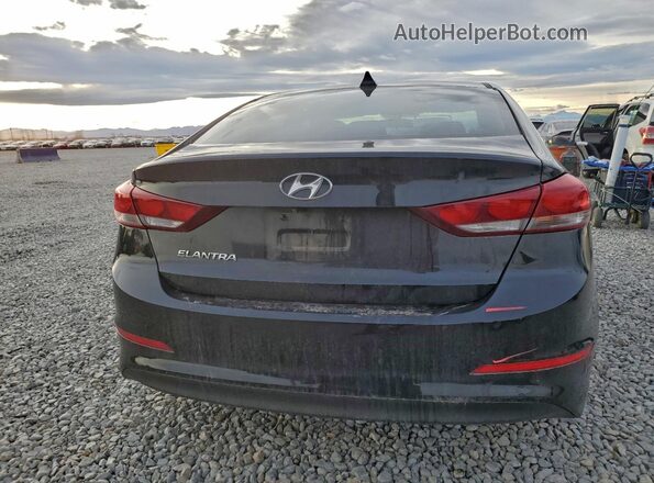5NPD84LFXHH028985 2017 HYUNDAI ELANTRA Black Vista trasera