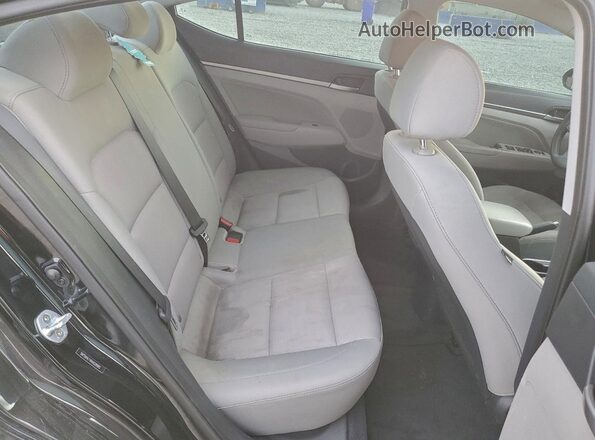 5NPD84LFXHH028985 2017 HYUNDAI ELANTRA Black Vista de los asientos traseros