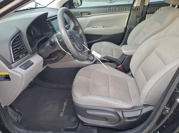 5NPD84LFXHH028985 2017 HYUNDAI ELANTRA Black Vista interior delantera