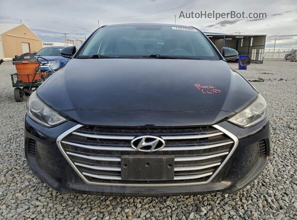 5NPD84LFXHH028985 2017 HYUNDAI ELANTRA Black Vista frontal