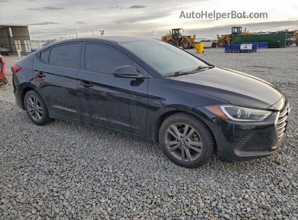 5NPD84LFXHH028985 2017 HYUNDAI ELANTRA Black Delantero derecho