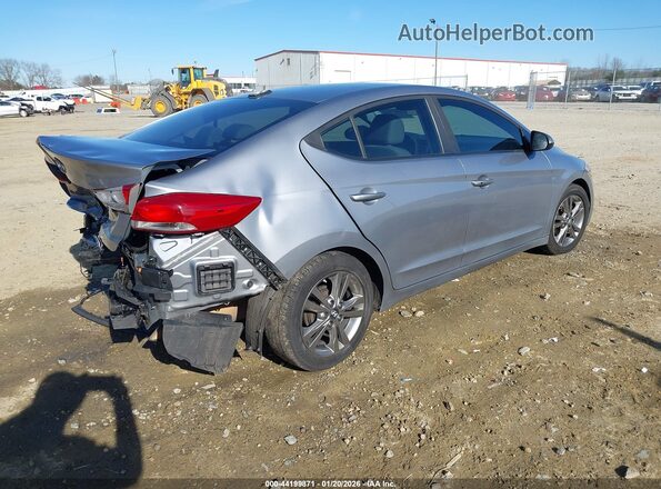 5NPD84LFXHH070511 2017 HYUNDAI ELANTRA Silver უკანა მარჯვენა