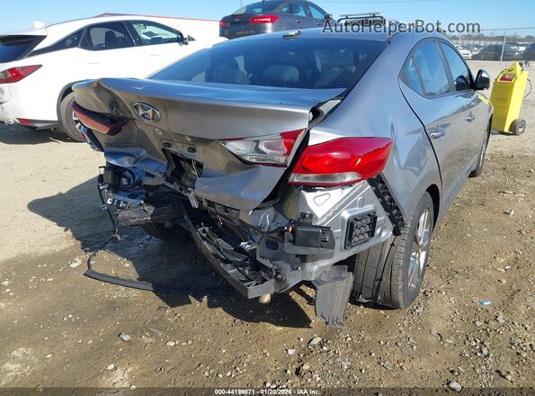5NPD84LFXHH070511 2017 HYUNDAI ELANTRA Silver წინა ხედი