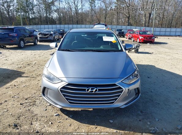 5NPD84LFXHH070511 2017 HYUNDAI ELANTRA Silver ხელსაწყოთა პანელის ხედი