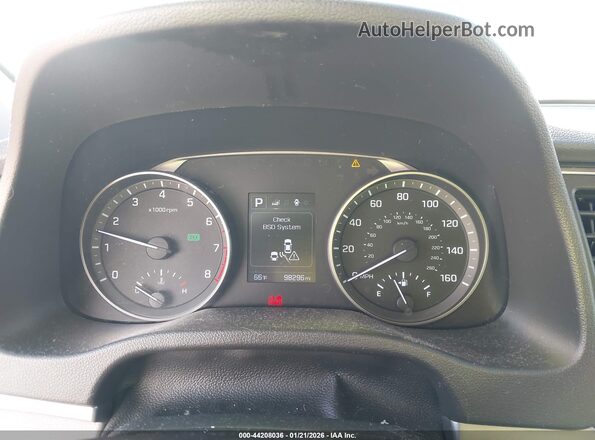 5NPD84LFXJH223118 2018 HYUNDAI ELANTRA Red Vista de los asientos traseros