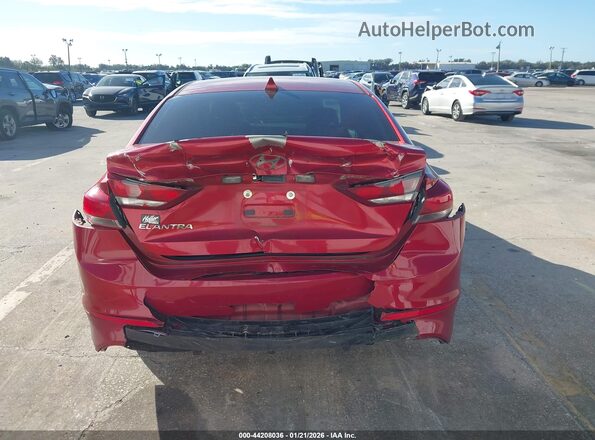 5NPD84LFXJH223118 2018 HYUNDAI ELANTRA Red 