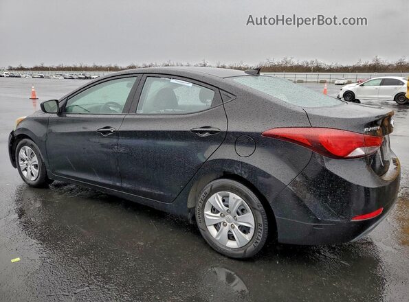 5NPDH4AE3GH711121 2016 HYUNDAI ELANTRA Black 