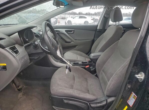 5NPDH4AE3GH711121 2016 HYUNDAI ELANTRA Black 