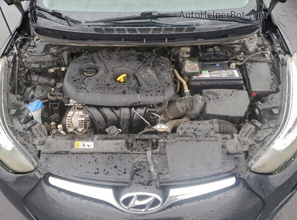 5NPDH4AE3GH711121 2016 HYUNDAI ELANTRA Black 