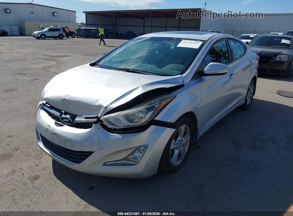 5NPDH4AE4GH797720 2016 HYUNDAI ELANTRA Silver 