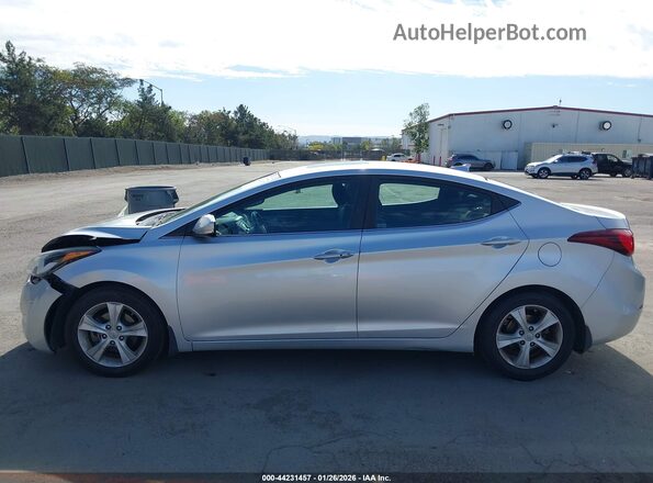5NPDH4AE4GH797720 2016 HYUNDAI ELANTRA Silver 