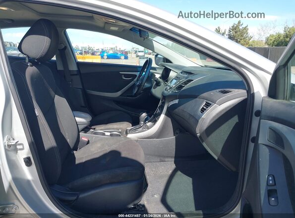 5NPDH4AE4GH797720 2016 HYUNDAI ELANTRA Silver 
