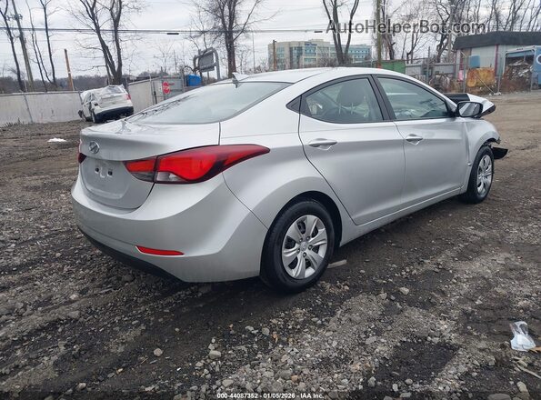 5NPDH4AE8GH750061 2016 HYUNDAI ELANTRA Серый Задняя правая четверть