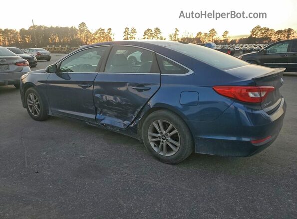 5NPE24AF2GH307743 2016 HYUNDAI SONATA Blue Tył lewy