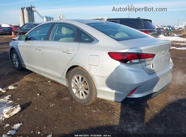 5NPE24AF2KH818023 2019 HYUNDAI SONATA Silver Задня ліва чверть