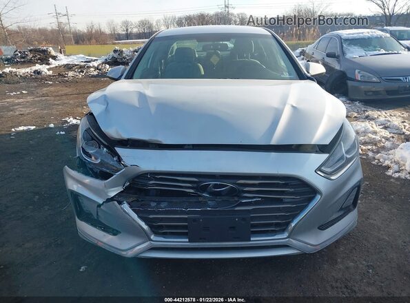 5NPE24AF2KH818023 2019 HYUNDAI SONATA Silver Вид щитка приладів