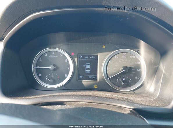 5NPE24AF2KH818023 2019 HYUNDAI SONATA Silver Вид задніх сидінь
