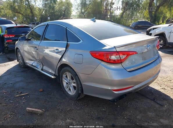 5NPE24AF4GH370844 2016 HYUNDAI SONATA Silver Հետևի ձախ